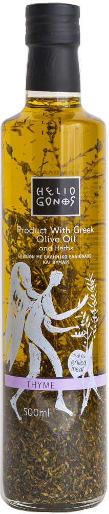 Масло оливковое с тимьяном | Heliogonos
