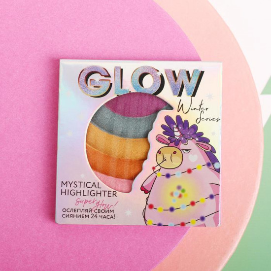 Хайлайтер радужный для лица «Unicorn Glow»