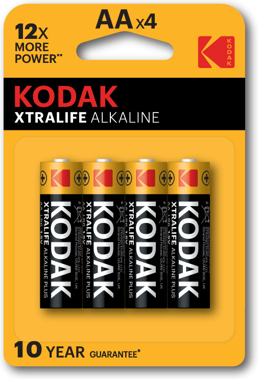 Набор батареек алкалиновых АА | Xtralife | Kodak