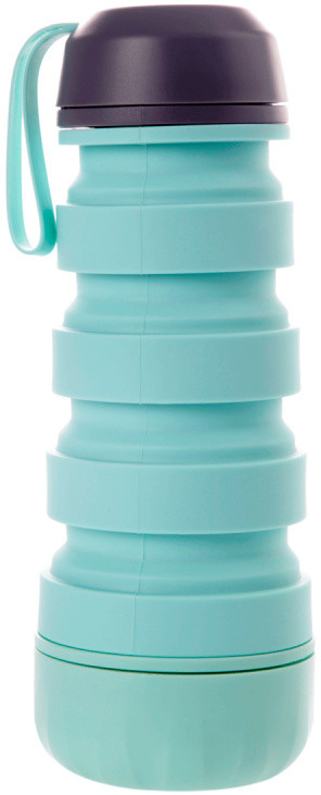 Бутылка для воды складная с отсеком для таблеток | Bradex