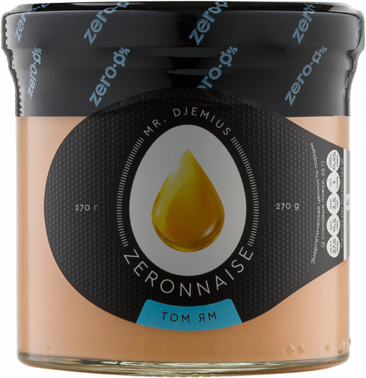 Соус майонезный низкокалорийный «Том Ям» | Mr. Djemius ZERO