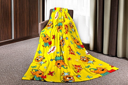 Плед «Три Кота» | Pavline