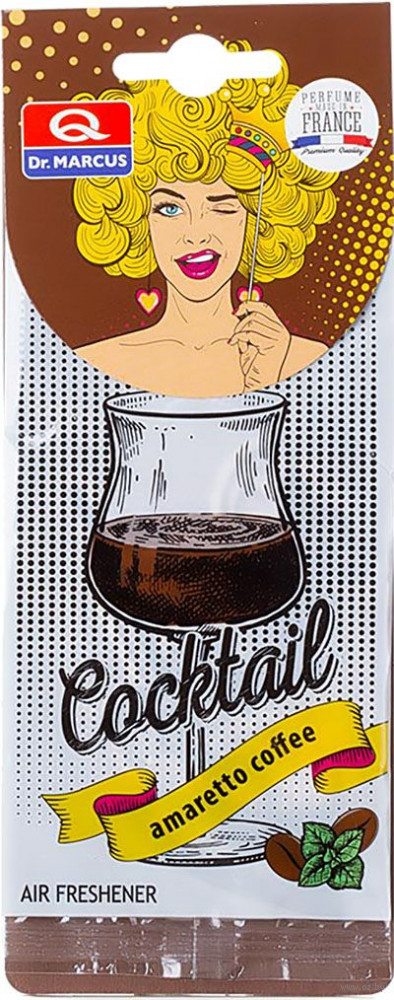 Ароматизатор подвесной «Amaretto Coffee» | Cocktail | Dr. Marcus