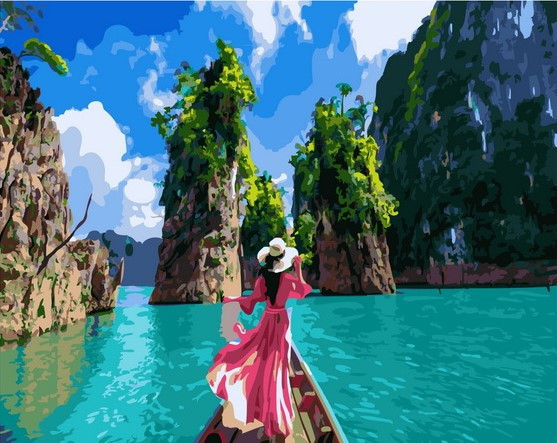 Картина по номерам «Природа Тайланда» | Paintboy