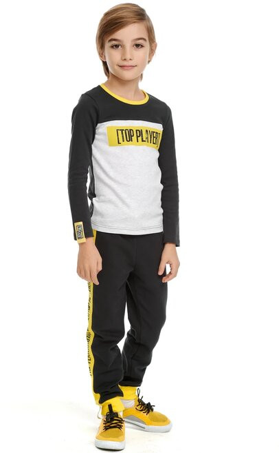 Лонгслив для мальчиков | Top player | Lucky Child