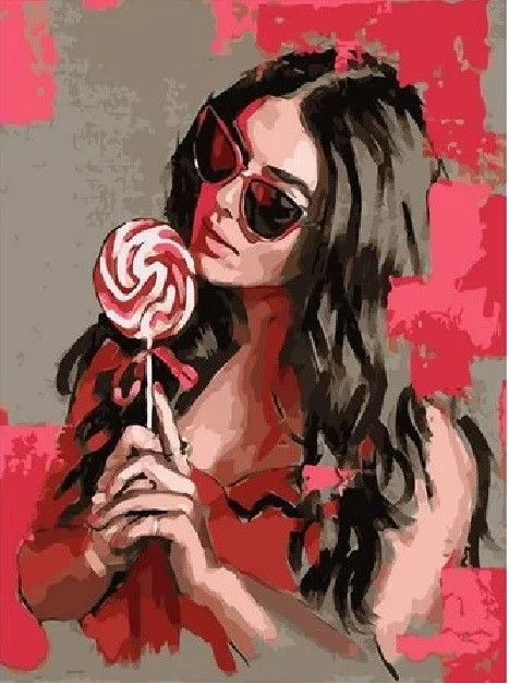 Картина по номерам «Карамельная сладость» | Paintboy