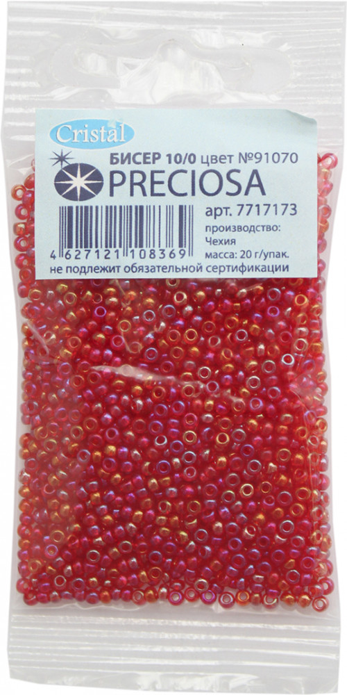 Бисер прозрачный | Preciosa