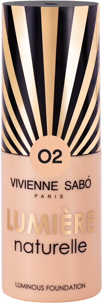 Тональный крем «Lumiere Naturelle», оттенок 02 Светло-бежевый | Vivienne Sabo