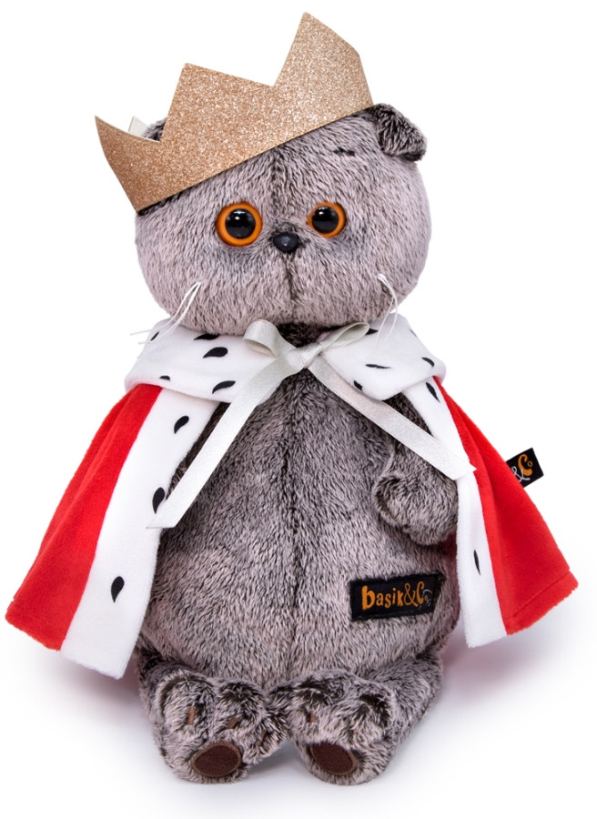 Игрушка мягкая «Басик-царь» | Basik | Budi Basa