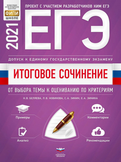 ЕГЭ 2021 Итоговое сочинение. Допуск к ЕГЭ