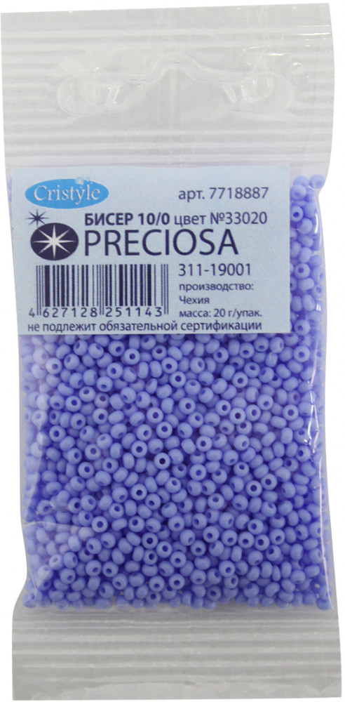 Бисер непрозрачный | Preciosa