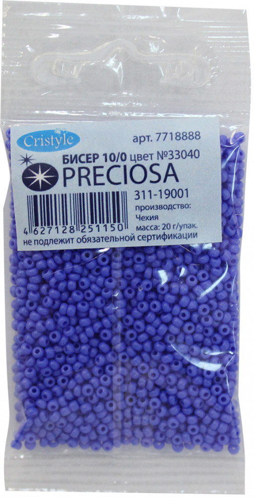 Бисер непрозрачный | Preciosa