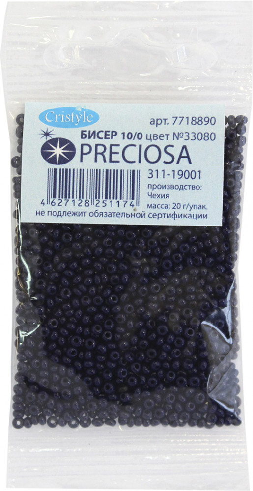 Бисер непрозрачный | Preciosa