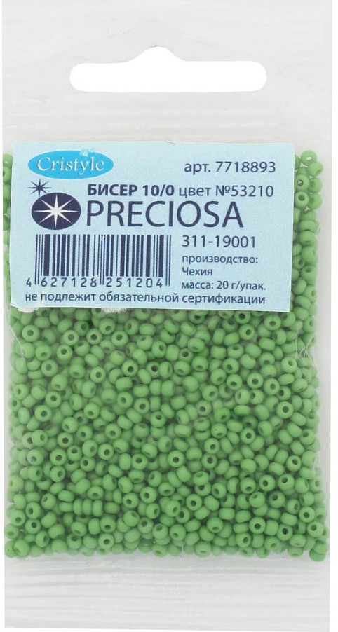 Бисер непрозрачный | Preciosa