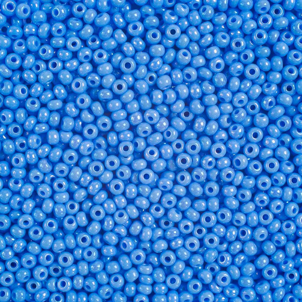 Бисер непрозрачный с покрытием | Preciosa