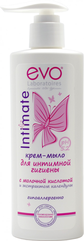 Крем-мыло для интимной гигиены «Intimate» | EVO laboratoires