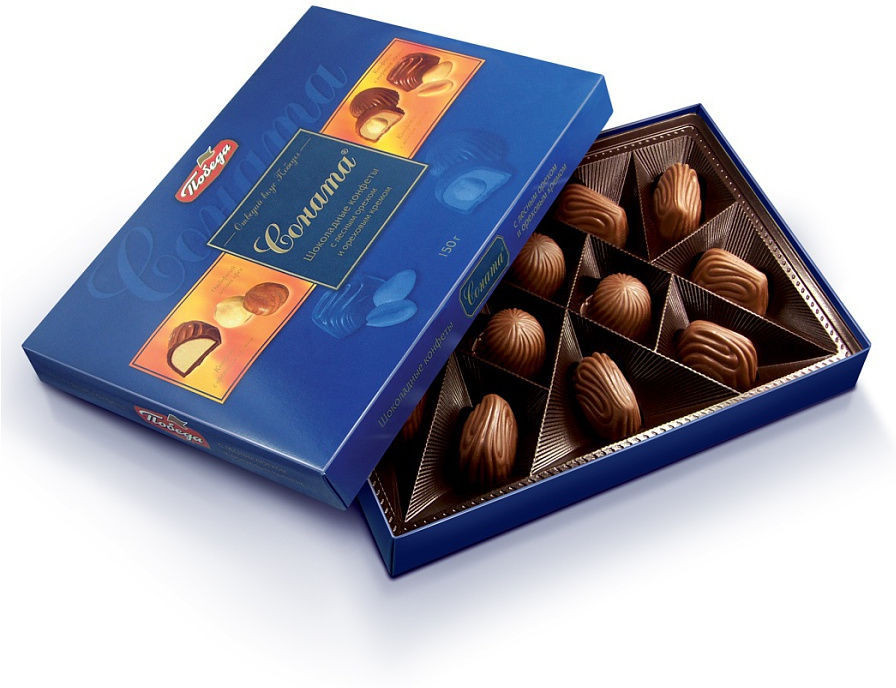 Набор шоколадных конфет «Соната» | Соната | Победа