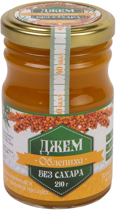 Джем без сахара «Облепиха» | Русские традиции