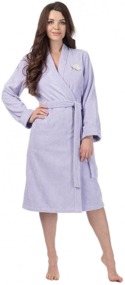 Халат махровый женский | Lavanda | Cleanelly