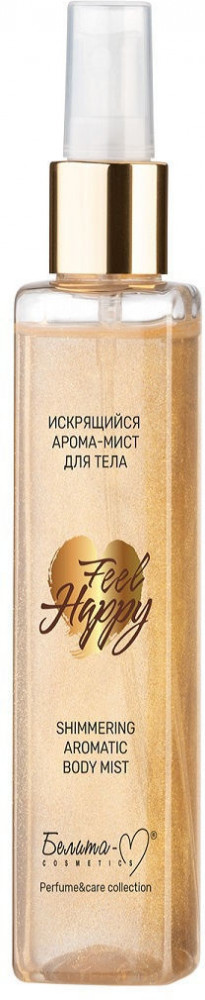 Арома-мист для тела искрящийся | Feel happy | Белита-М