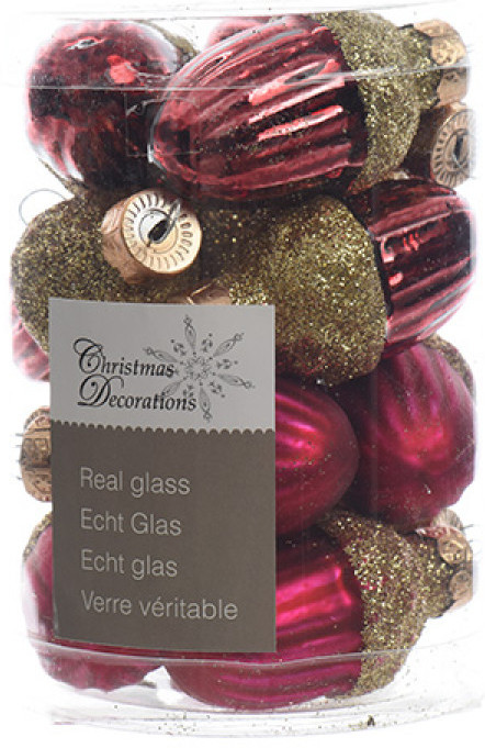 Набор ёлочных шаров «Желуди» | Kaemingk B.V.