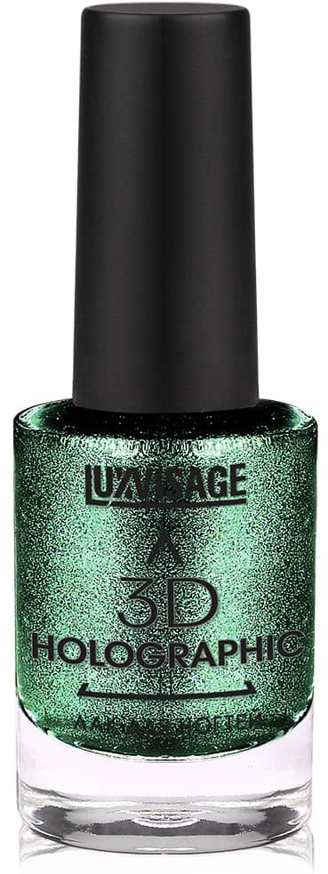 Лак для ногтей 3D Holographic, оттенок 711 Бирюзовый аквамарин | LuxVisage