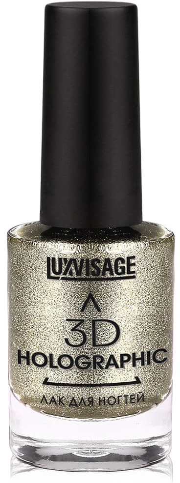 Лак для ногтей 3D Holographic, оттенок 713 Искры шампанского | LuxVisage