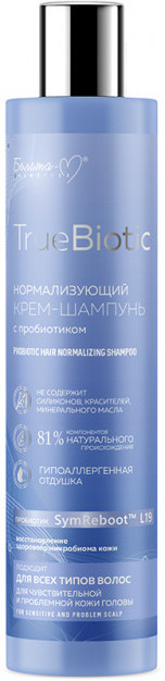 Крем-шампунь для волос нормализующий с пробиотиком | TrueBiotic | Белита-М