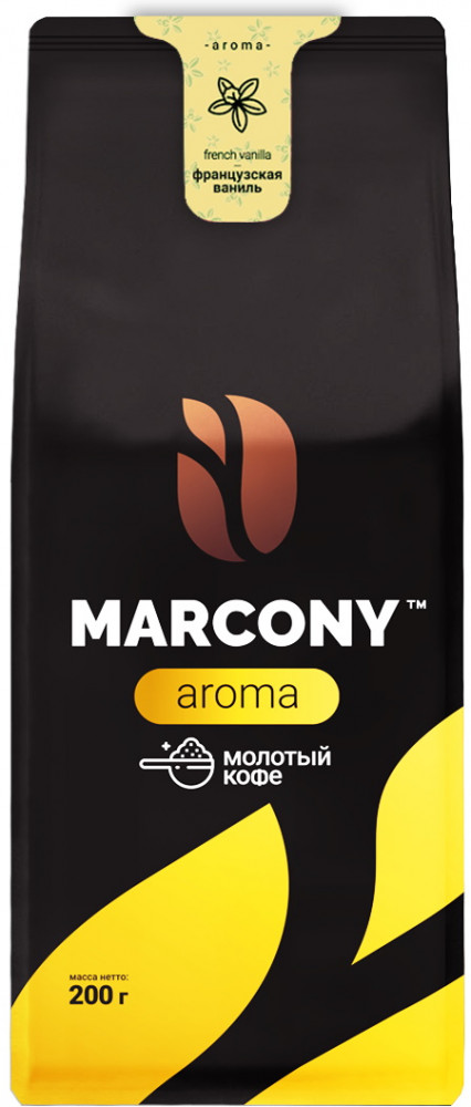 Кофе со вкусом французской ванили | Aroma | Marcony