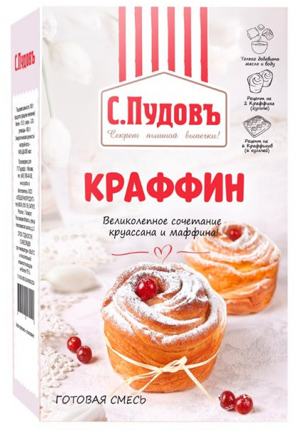 Смесь мучная «Краффин» | С.Пудовъ