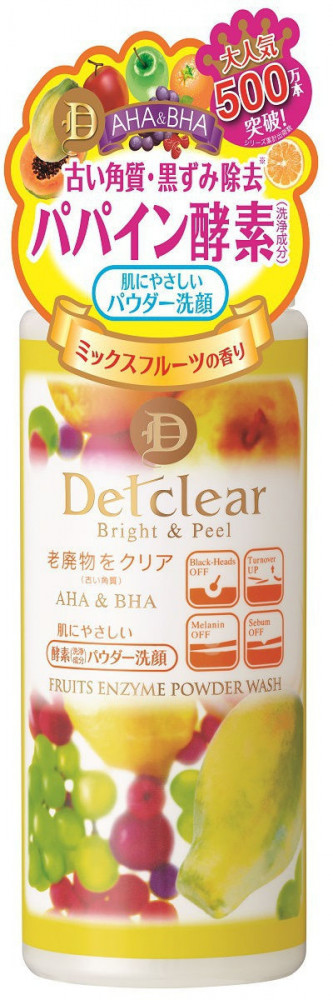 Пудра для умывания с эффектом пилинга | Detclear | Meishoku