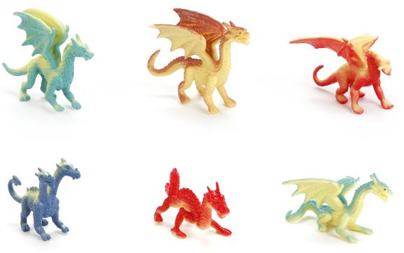 Набор игрушек пластизоль «Драконы» | Рассказы о животных | Играем вместе