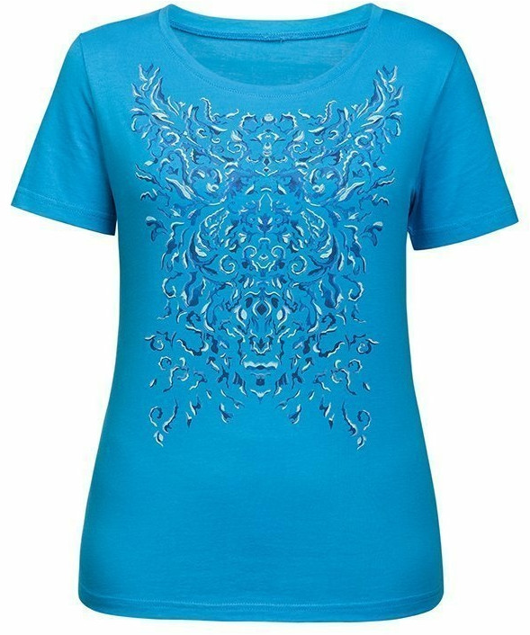 Футболка женская | Кросс по лувру | Pelican