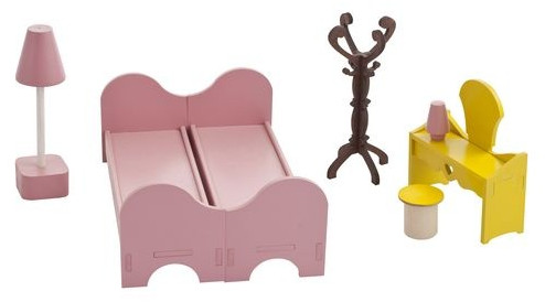 Набор мебели для Барби «Спальня» | Paremo