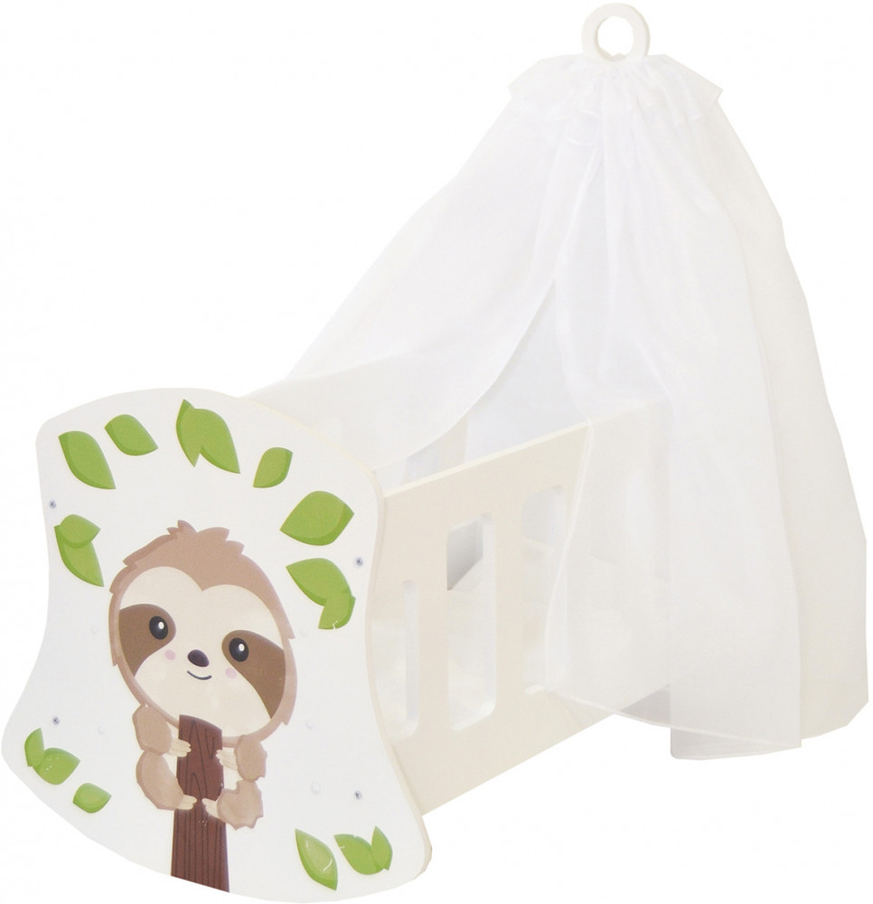 Люлька для куклы с балдахином «Крошка Леви» | Мимими | Paremo