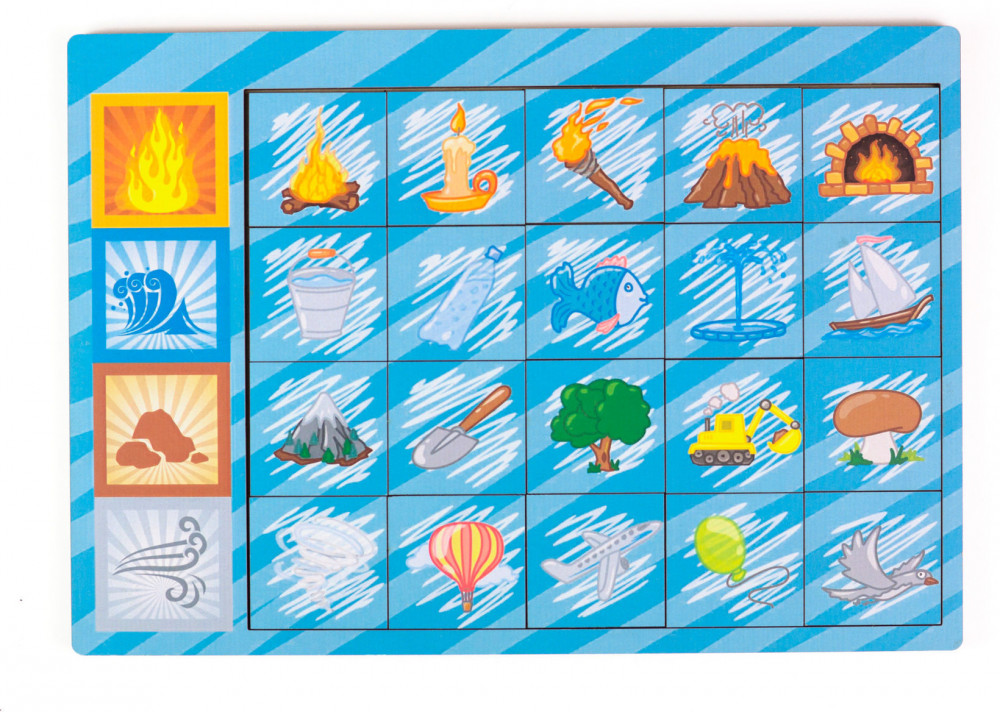 Рамка-вкладыш «Логические цепочки стихии» | Paremo