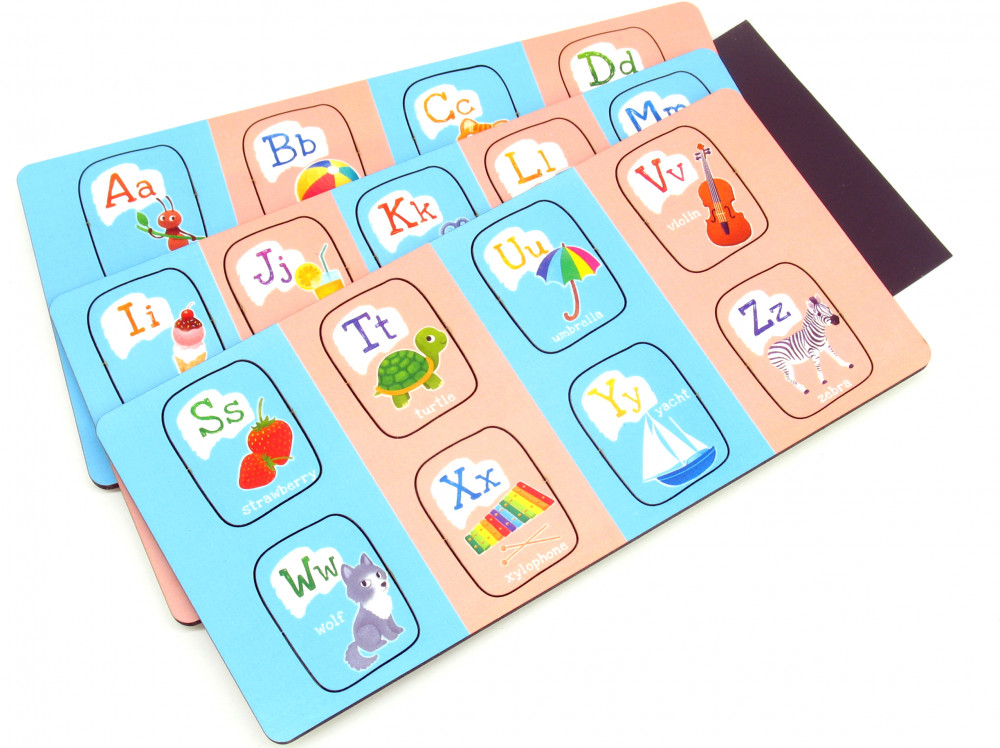 Рамка-вкладыш «Алфавит английский с картинками» | Paremo