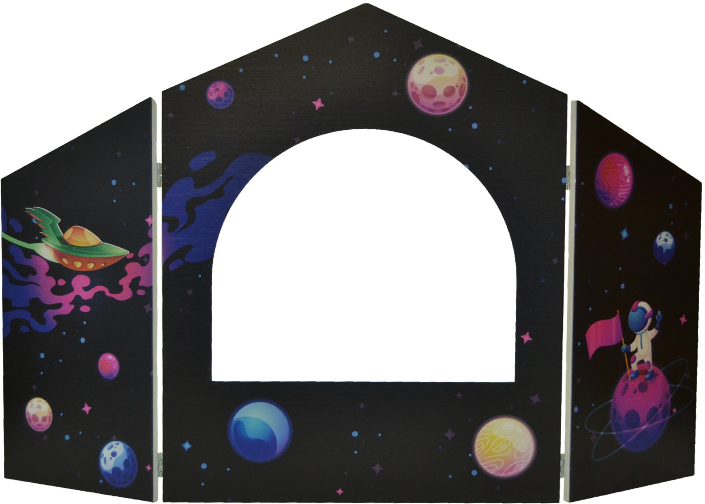 Ширма настольная для кукольного театра «Космос» | Paremo