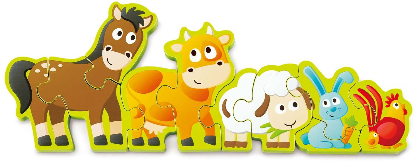 Пазл «Числа и животные» | Hape