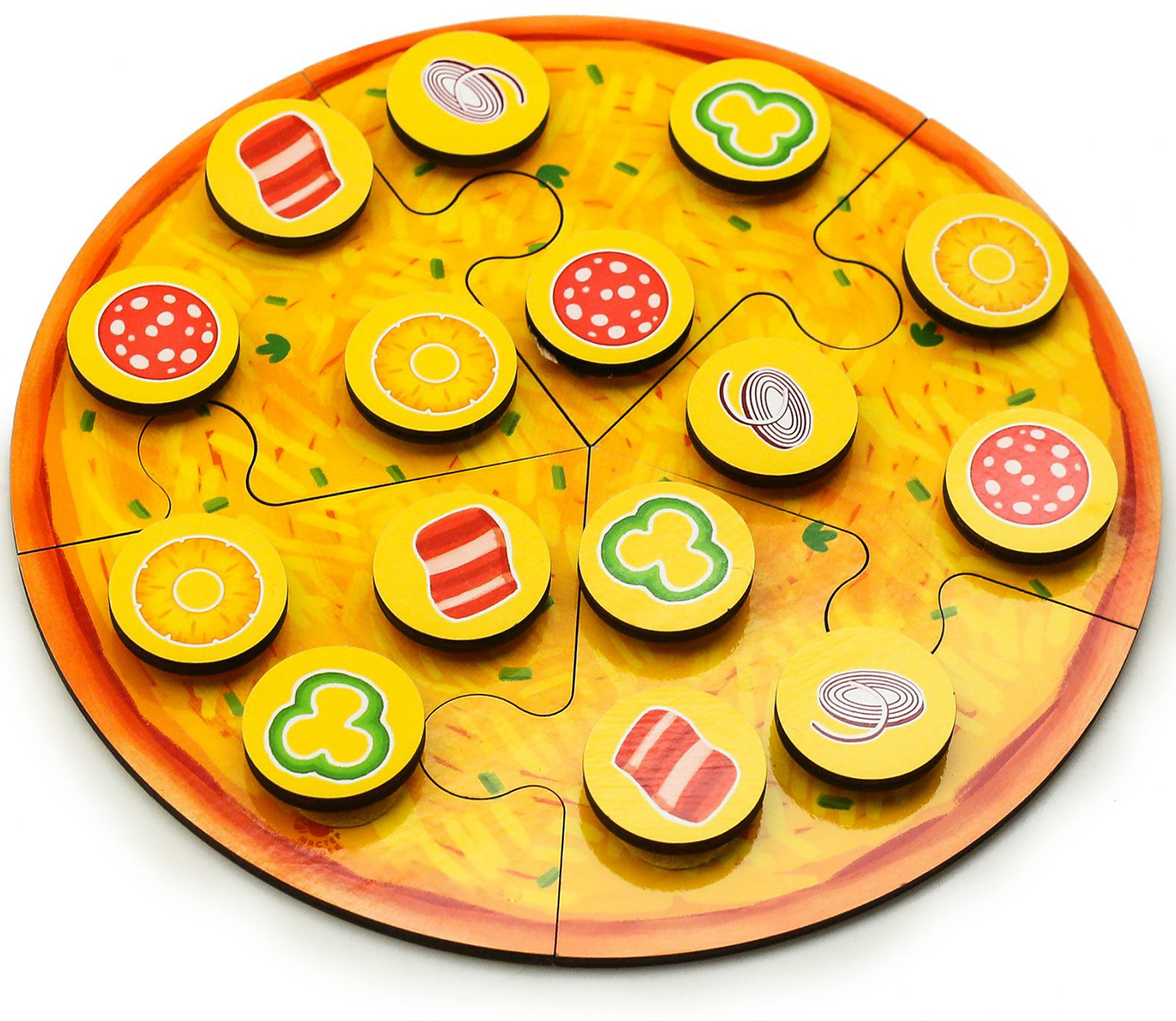 Пазл «Собери пиццу мясную» | Paremo