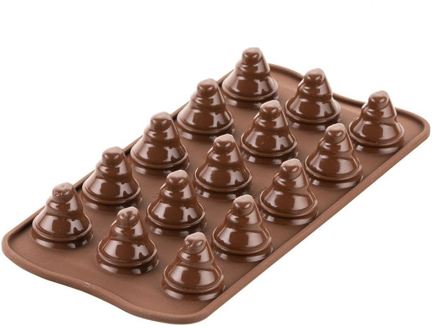 Форма для приготовления конфет «Choco Trees» | Silikomart