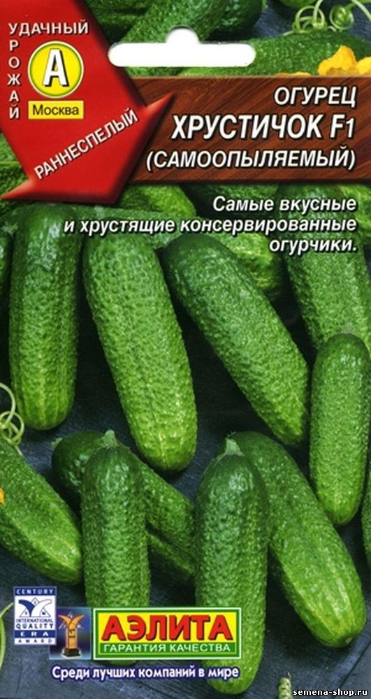 Огурец «Хрустичок F1» | Аэлита