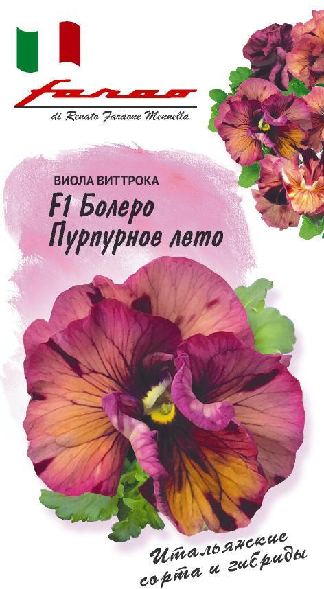 Виола «Болеро пурпурное лето F1» | Sakata