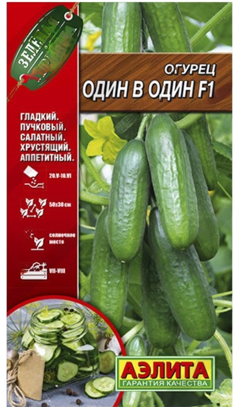 Огурец «Один в один F1» | Аэлита