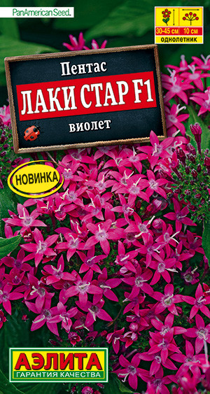 Пентас «Лаки стар F1» | Однолетние цветы (Аэлита) | Аэлита