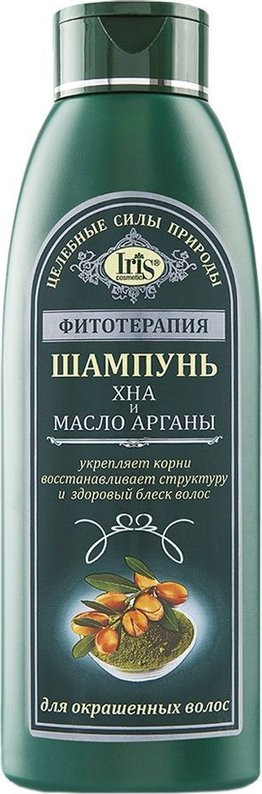 Шампунь для волос с хной и маслом органы | Phytotherapy | Iris Cosmetic