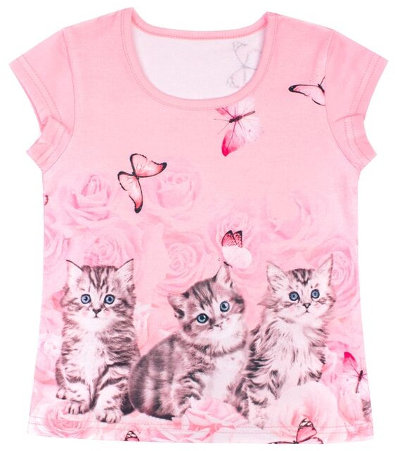 Футболка для девочки | Пленэр | Апрель