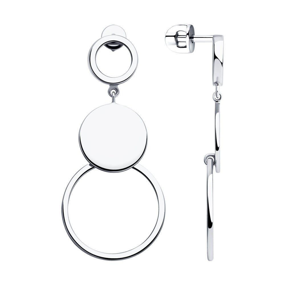 Серьги из серебра | SOKOLOV