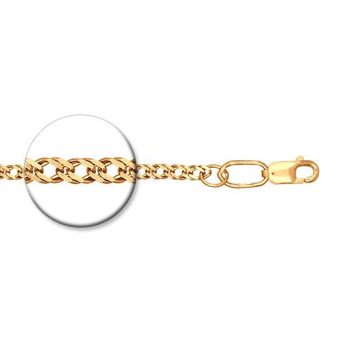 Цепь из золоченого серебра | SOKOLOV