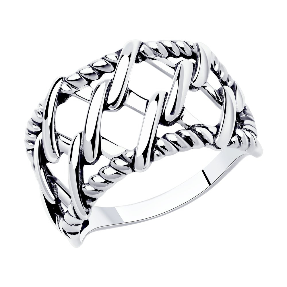 Кольцо из серебра | SOKOLOV